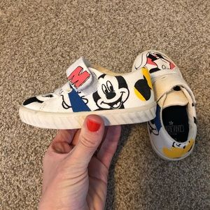 Zara Baby Mickey Mouse shoes